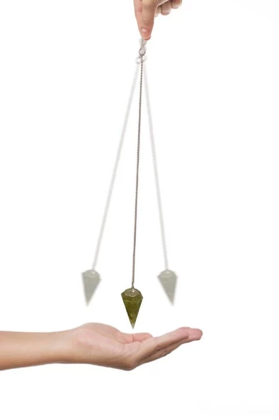 Peridot Zebercet Taşlı Orgonit Pandül Sarkaç 440-2 - 2
