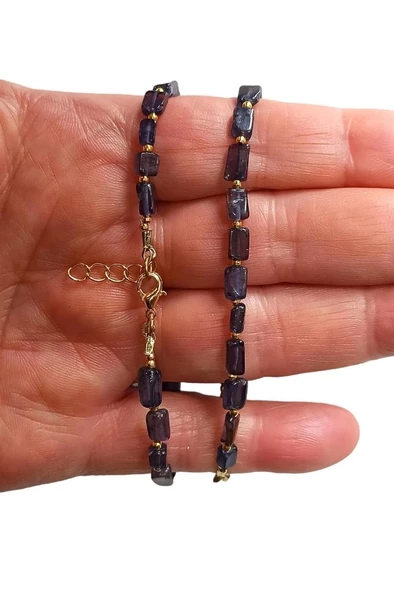 Doğal İyolit Bileklik 431-3 - 3