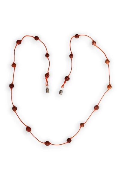 Doğal Rudrakşa Rudraksha Gözlük İpi 129-9 - 3