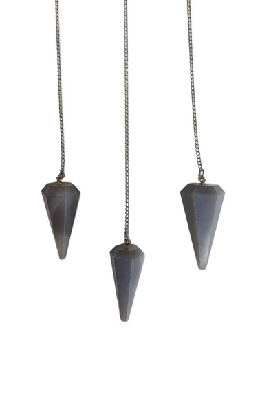 Mavi Akik Pandül Sarkaç 658-2 - 3