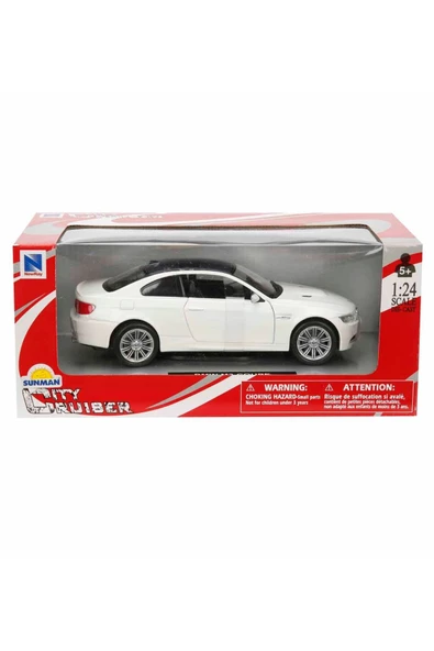 BMW Tutkunlarının Vazgeçilmezi: 1:24 City Cruiser BMW M3 Coupe