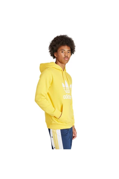 adidas Erkek TREFOIL HOODYL HOODY Sweatshirt IM9409 - 4