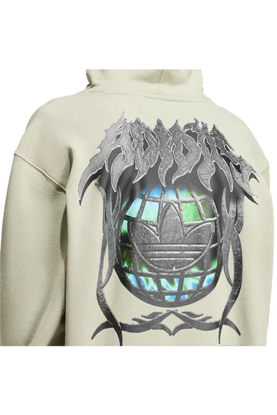 adidas Erkek FLAMES CONC H Sweatshirt IS2948 - 5