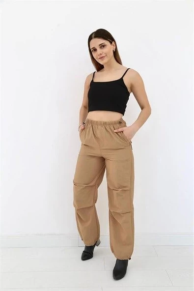 Lastikli Paraşüt Pantolon