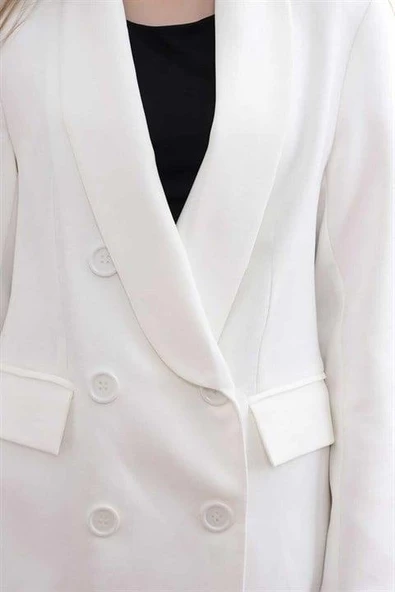 Blazer Düğmeli Ceket - 2