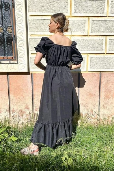 Poplin Elbise - Resim 4