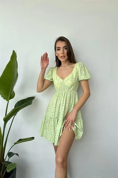 Sırt Dekolteli Elbise - Resim 2