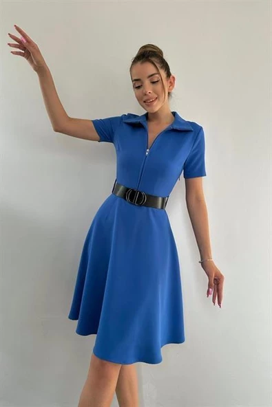 Kemerli Spor Elbise - Resim 2