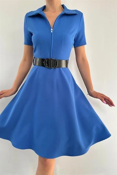 Kemerli Spor Elbise - Resim 3