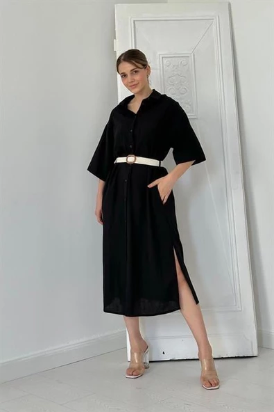 Kemerli Elbise - Resim 2