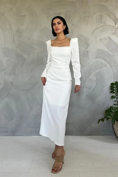 İnci Vatkalı Elbise ürün görseli