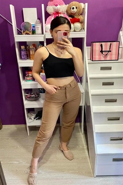 Yıkamalı Gömlek Pantolon Takım - 2