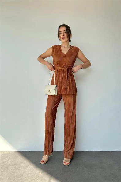 Fitilli V Yaka Takım - Resim 2