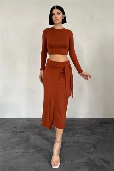 Butik Bluz ve Etek Takım
