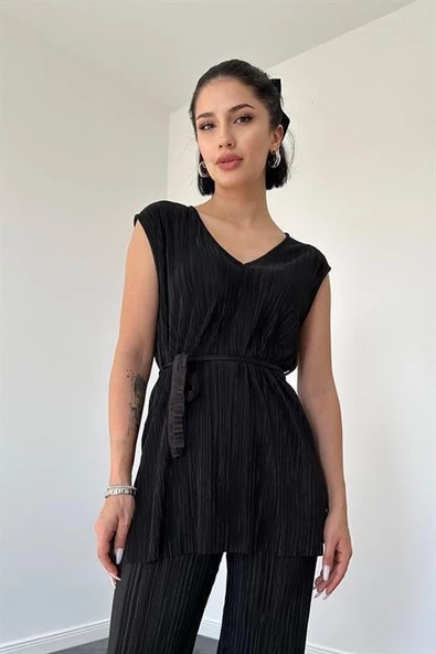 Fitilli V Yaka Takım - Resim 2