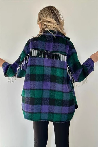 Buklet Cepli Zincir Taşlı Gömlek - 5