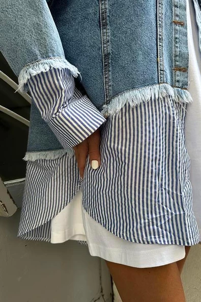 Garni Detaylı Gömlek - 8