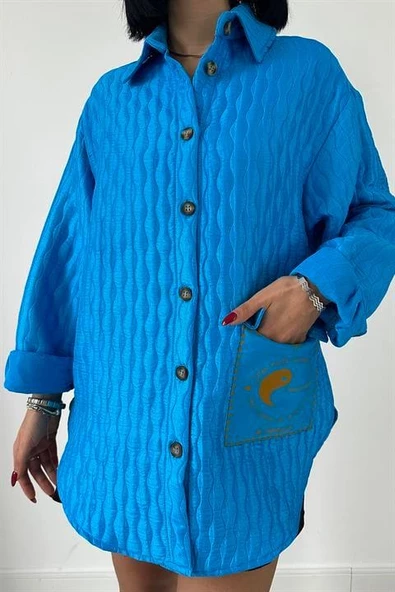 Cepli Kapitone Gömlek - 3