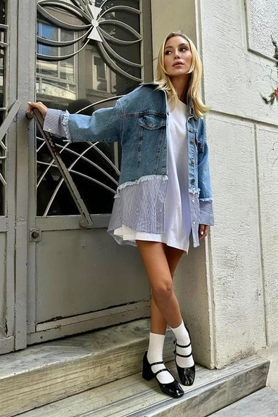 Garni Detaylı Gömlek - 2