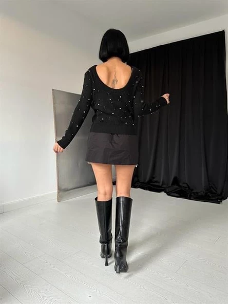 Boncuklu Triko Kazak - 3