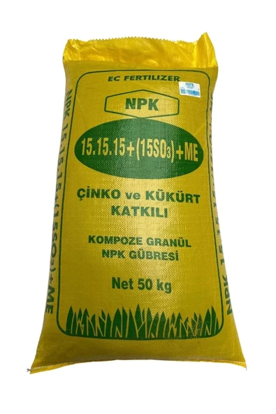 Maks 15-15-15+(15SO3)+ME Kompoze Gübre 50 Kg - Resim 2