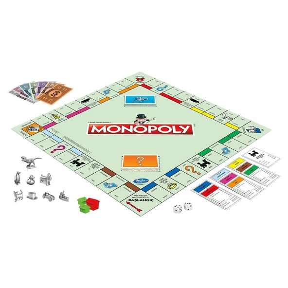C1009 Hasbro Gaming - Monopoly +8 yaş - Resim 3