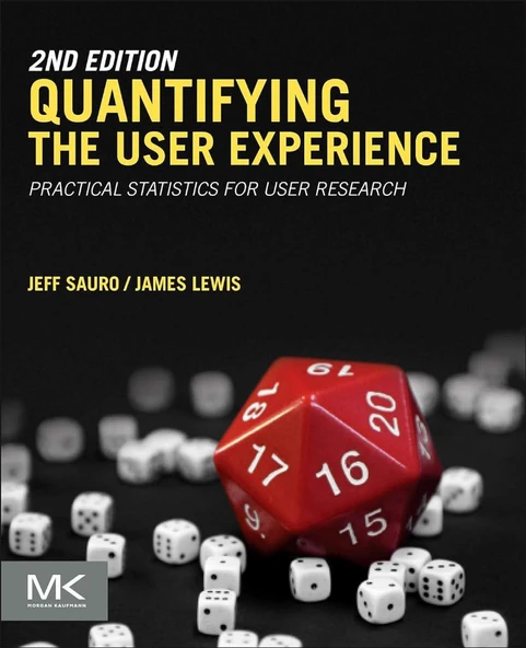 Quantifying the User Experience: Practical Statistics for User Research 2nd Edition Sauro Lewis ürün görseli
