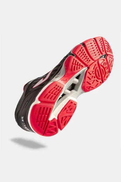Joma VBLOCK - Unisex Siyah Kırmızı Voleybol Ayakkabısı - VBLOKS2301 - 4