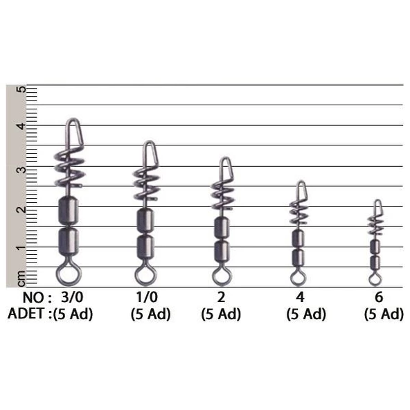 Effe Rolling Swivel Double Fırdöndü - Resim 3