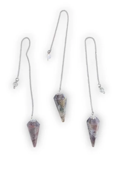 Doğal Hint Akiği Pandül - Sarkaç 308-1 - 2