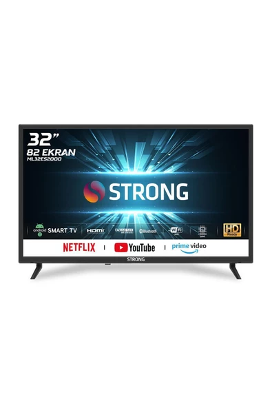 Ml32es2000 32" 82 Ekran Android 13 Smart Led Tv - Dahili Uydu Alıcılı - Hd Ready