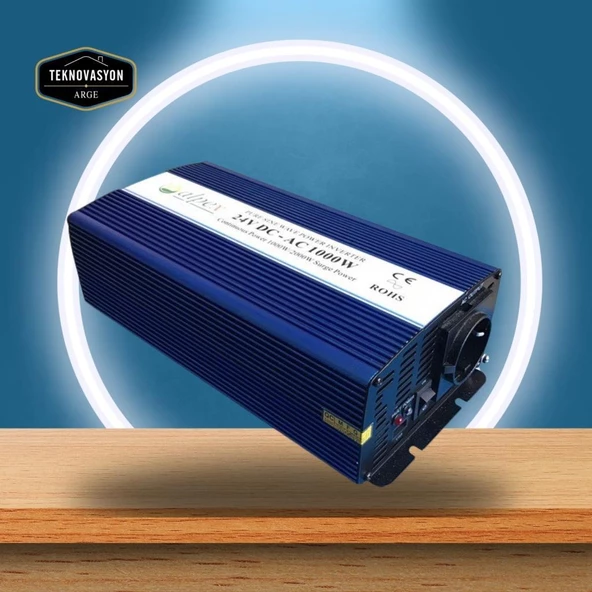 Alpex 1000 W Watt İnvertör 24 V/220 Volt Çevirici İnverter