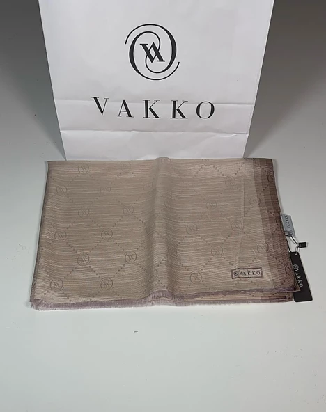 Vakko 68x200 Pamuk İpek Şal (02511)