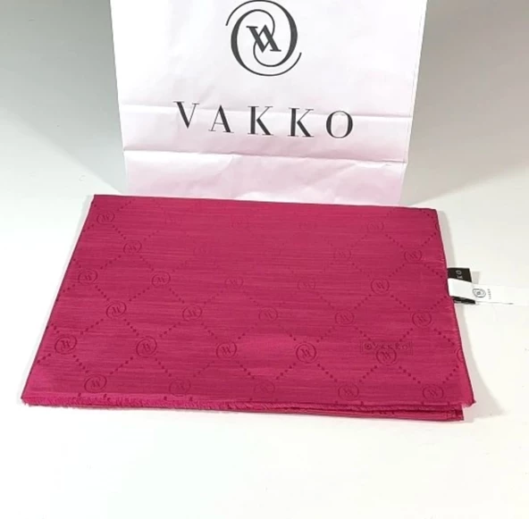 Vakko 68x200 Pamuk İpek Şal (02528)