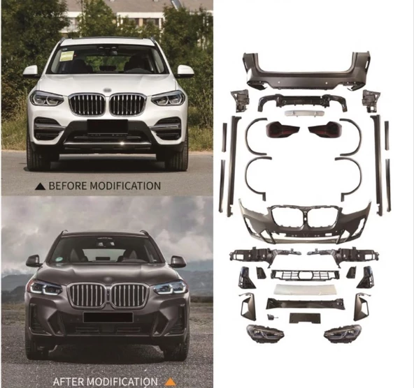 AUTOGP Bmw x3 g01 2021 makyajlı dönüşüm body kit 2018 / 2021 ürün görseli 1