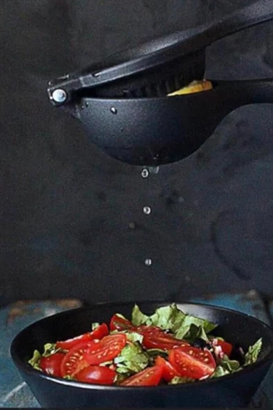 Nishev Demir Döküm Paslanmaz Sıkacak Limon Sıkacağı Portakal Narenciye Sıkıcı Pratik Mutfak Aleti - 4