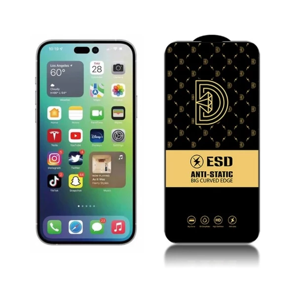 Tonex İphone 15 Uyumlu G14 Anti Statik 9H Premium Temperli Ekran Koruyucu