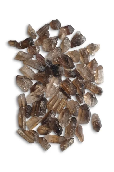 50 Gram Dumanlı Kuvars Küçük Piramit Uçlar 111-2 - 2