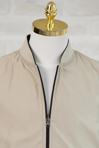 Advante Yandan Cepli Beli Lastikli Regular Fit Çift Taraflı Baharlık Mont - 11