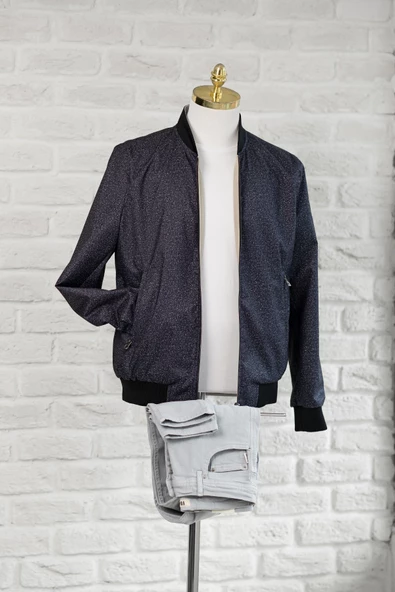 Advante Yandan Cepli Beli Lastikli Regular Fit Çift Taraflı Baharlık Mont - 8