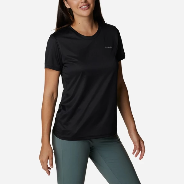 Columbia Hike™ Short Sleeve Crew Shirt Kadın Kısa Kollu Tişört AK9805-010 - Resim 4