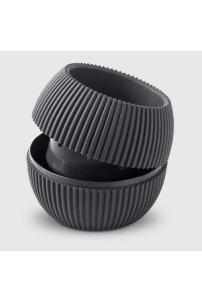 1 Adet 0.15 Litre Mercan No:1 Kaktüs Sukulent Saksısı Plastik Saksı 88x68mm - 6