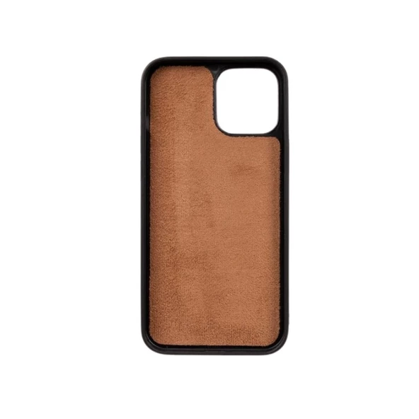 Apple iPhone 11 Pro Max Uyumlu Deri Cüzdanlı Kılıf RFID G2 Kahve - 5