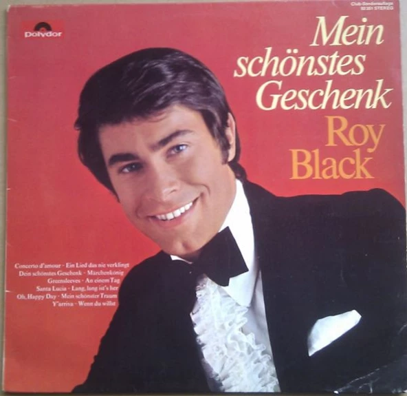 Roy Black – Mein Schönstes Geschenk pop tarz plak alithestereo