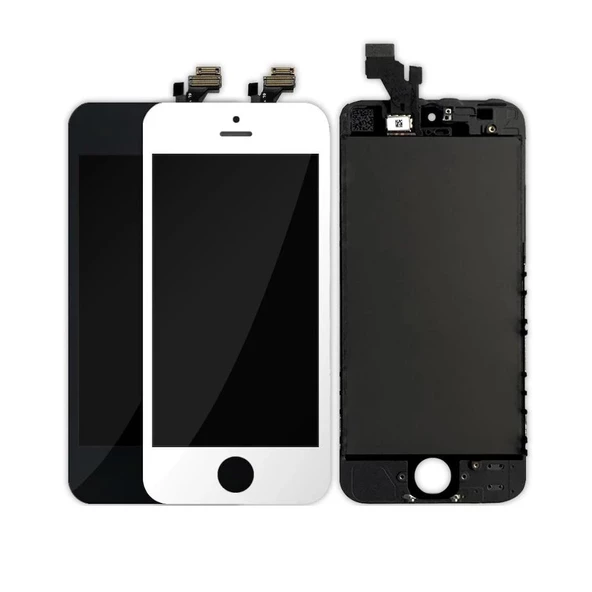 Apple iPhone 5S ile Uyumlu Lcd Ekran Dokunmatik A Kalite - 1