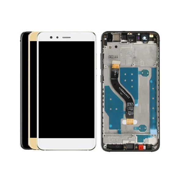 Huawei P10 Lite ile Uyumlu Lcd Ekran Dokunmatik Çıtalı