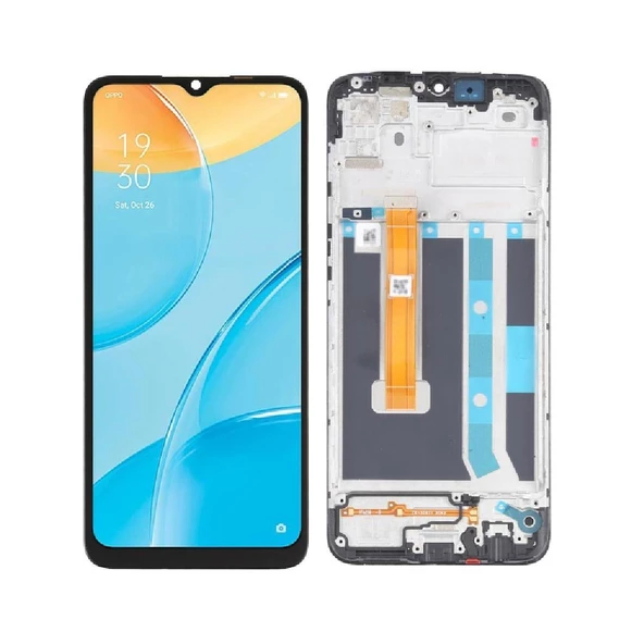 Oppo A15 ile Uyumlu Lcd Ekran Dokunmatik Çıtalı Cph2185