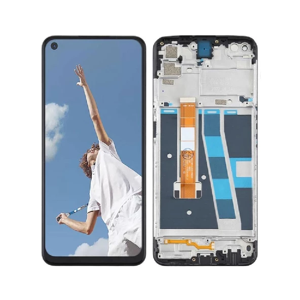 Oppo A52 2020 ile UyumluLcd Ekran Dokunmatik Çıtalı Cph2061 Cph2069