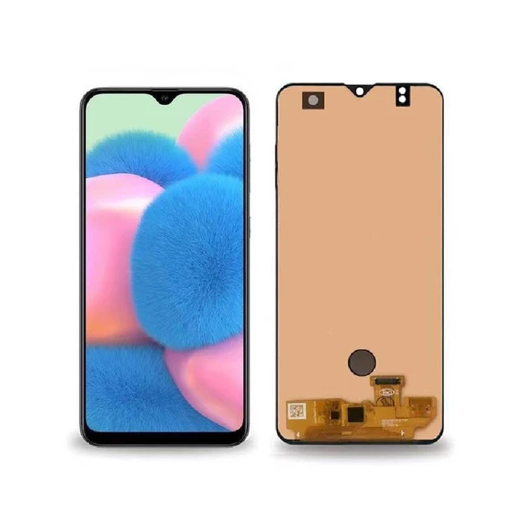 Samsung Galaxy A30s A307F ile Uyumlu Oled Ekran Dokunmatik - 1