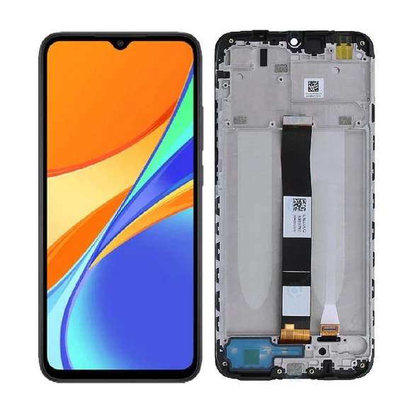 Xiaomi Redmi 9C ile Uyumlu Lcd Ekran Dokunmatik Çıtalı